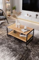 Modern & Şık Orta Sehpa Metal Çerçeve ile Dayanıklı Tasarım, Minimalist ve Fonksiyonel, Salon ,Ofis
