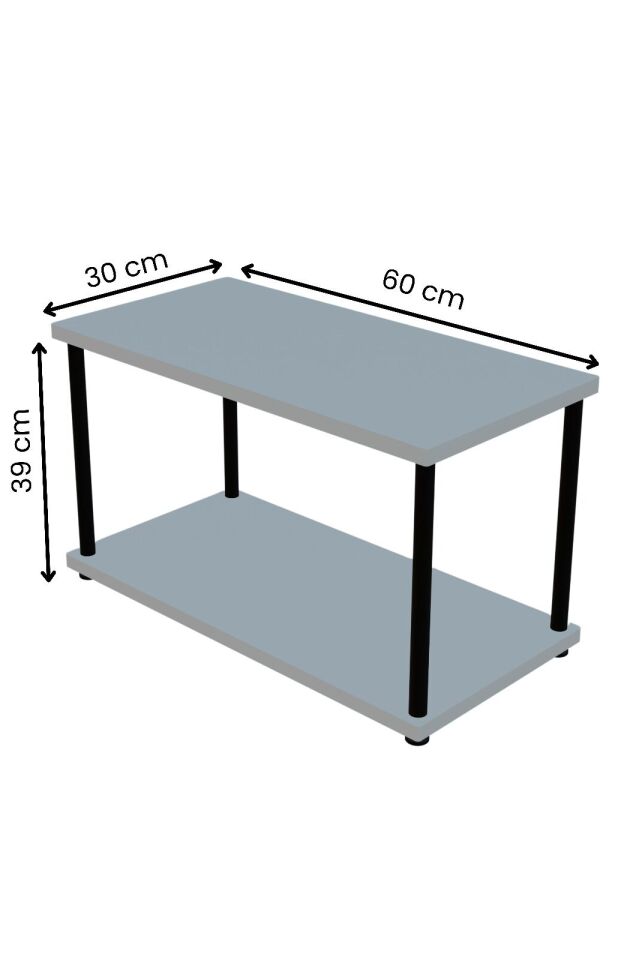 Çevir Kur Mutfak Tezgah Üstü Mikrodalga Rafı Çok Amaçlı Organizer Stand Baharatlık Raf Sistemleri Atlantik Çam